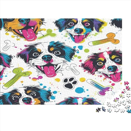 Shih Tzu. Puzzle 1000 Teile Erwachsener Kniffel Spaß Für Die Ganze Familie - Abwechslungsreiche 1000 Puzzleteilige Motive Puzzlespiel Erwachsene, Puzzel 1000pcs (75x50cm) von BXYAFEKUD