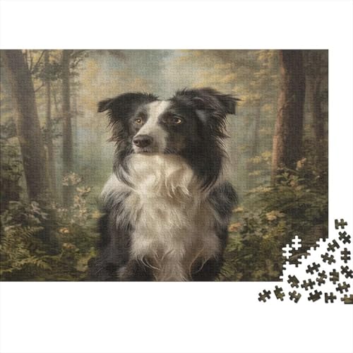Springer Spaniel Puzzle 1000 Teile Puzzles Für Erwachsene Lernspiel Herausforderungsspielzeug 1000-teilige Puzzlespiel Für Erwachsene Kinder Puzzel 1000pcs (75x50cm) von BXYAFEKUD