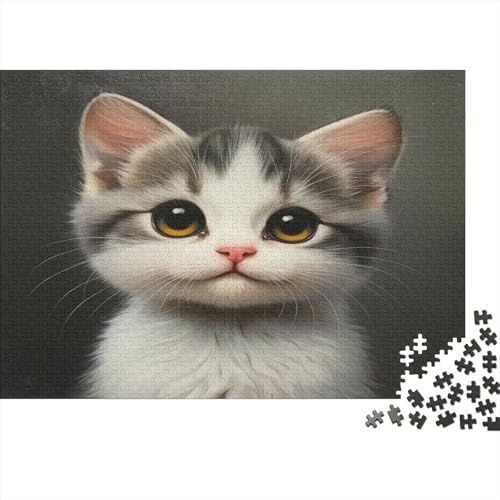 Tabby Puzzle 1000 Teile Erwachsener Kniffel Spaß Für Die Ganze Familie - Abwechslungsreiche 1000 Puzzleteilige Motive Puzzle Erwachsene, Puzzel 1000pcs (75x50cm) von BXYAFEKUD