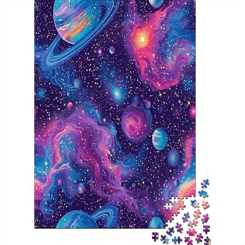 Universum Puzzlespiel 1000 Teile Erwachsene -Puzzle 1000 Stück Spiel Puzzles Für Erwachsene Kinder Puzzle Erwachsenen Puzzlespiel Puzzel 1000pcs (75x50cm) von BXYAFEKUD