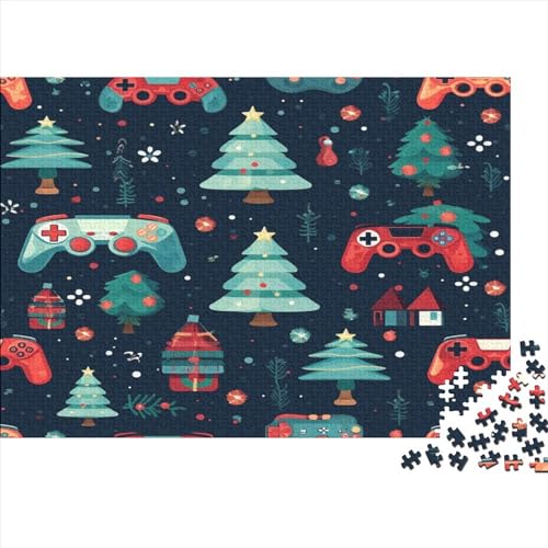 Weihnachtsbaum Puzzle 1000 Teile Puzzles Für Erwachsene Lernspiel Herausforderungsspielzeug 1000-teilige Puzzlespiel Für Erwachsene Kinder Puzzel 1000pcs (75x50cm) von BXYAFEKUD
