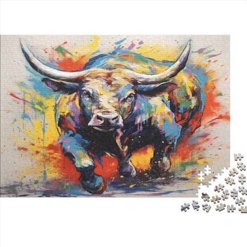 Yak Puzzle 1000 Teile Puzzles Für Erwachsene Lernspiel Herausforderungsspielzeug 1000-teilige Puzzlespiel Für Erwachsene Kinder Puzzel 1000pcs (75x50cm) von BXYAFEKUD