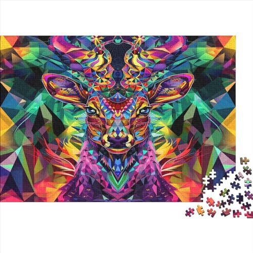 Ziege Puzzle 1000 Teile Erwachsene, Puzzlespiel Jigsaw Puzzles Erwachsenen Puzzlespiel Puzzel 1000pcs (75x50cm) von BXYAFEKUD