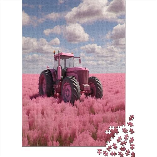 Zugmaschine 1000 Teile, Impossible Puzzle,Geschicklichkeitsspiel Für Die Ganze Familie, Erwachsenenpuzzle Ab 14 Jahren Puzzel 1000pcs (75x50cm) von BXYAFEKUD