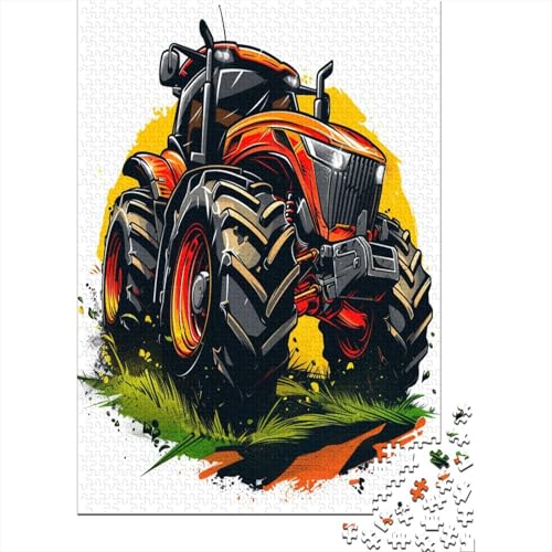 Zugmaschine Puzzle 1000 Teile Für Erwachsene Und Kinder Ab 14 Jahren Für Stressabbauer Puzzel 1000pcs (75x50cm) von BXYAFEKUD