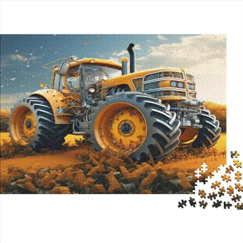 Zugmaschine Puzzle 1000 Teile Puzzles Für Erwachsene Lernspiel Herausforderungsspielzeug 1000-teilige Puzzlespiel Für Erwachsene Kinder Puzzel 1000pcs (75x50cm) von BXYAFEKUD