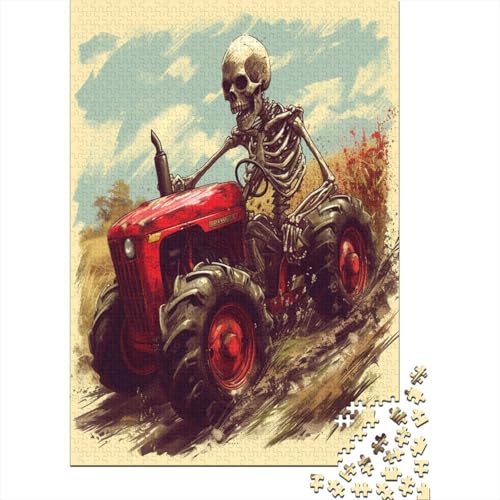 Zugmaschine Puzzle 1000 Teile Puzzles Für Erwachsene Lernspiel Herausforderungsspielzeug 1000-teilige Puzzlespiel Für Erwachsene Kinder Puzzel 1000pcs (75x50cm) von BXYAFEKUD