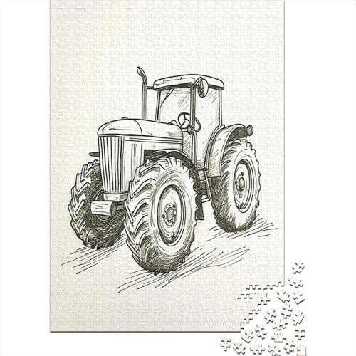 Zugmaschine Puzzle 1000 Teile Puzzles Für Erwachsene Lernspiel Herausforderungsspielzeug 1000-teilige Puzzlespiel Für Erwachsene Kinder Puzzel 1000pcs (75x50cm) von BXYAFEKUD