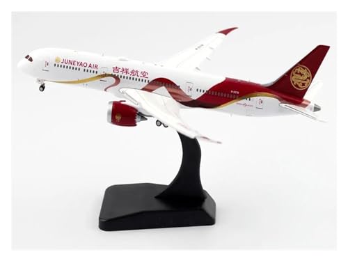 Aerobatic Flugzeug 1:400 Wings XX4148A Juneyao Airlines „Dreamliner“ B787-9 Druckguss-Flugzeug Jet Modell B-207N Mit Klappen Nach Unten von BYAMBD