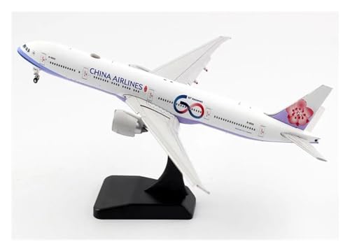 Aerobatic Flugzeug 1:400 Wings XX4178A China Airlines „SKYTEAM“ B777-300ER Druckguss-Flugzeug Jet Modell B-18006 Mit Klappen Nach Unten von BYAMBD