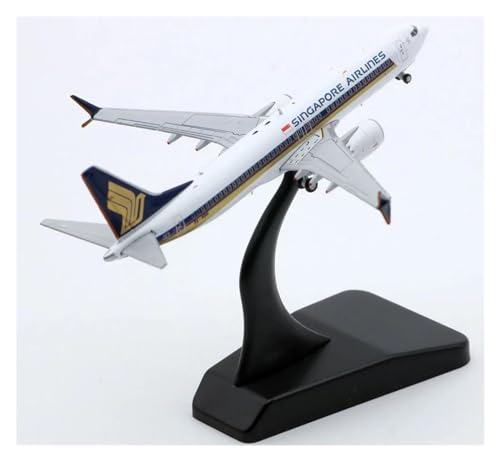 Aerobatic Flugzeug EW438M003 Wings 1:400 Singapore Airlines „StarAlliance“ Boeing B737-800 Druckguss-Flugzeugmodell 9V-MBN von BYAMBD
