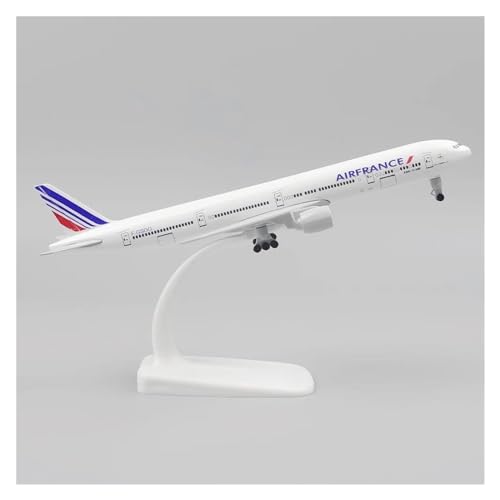 Aerobatic Flugzeug Metallflugzeugmodell, 20 cm, 1:400 Air France Boeing 777, Metallnachbildung Mit Fahrwerk, Legierungsmaterial(E) von BYAMBD