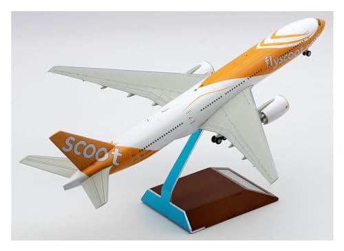 Aerobatic Flugzeug XX2985 Wings 1:200 Fly Scoot Boeing B777-200 Diecast Aircraft Jet Model 9V-OTD Mit Holzständer Aerobatic Flugzeug XX2985 Wings 1:200 Fly Scoot Boeing B777-200 Diecast Aircraft Jet Model 9V-OTD Mit Holzständer von BYAMBD