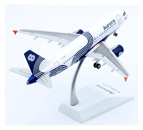 BYAMBD Aerobatic Flugzeug 1:200 Wings LH2249 Aurora Airlines A319 Diecast Aircraft Jet Model VP-BUO Mit Ständer von BYAMBD