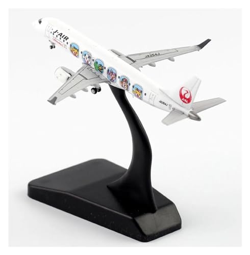 BYAMBD Aerobatic Flugzeug 1:400 Wings EW4190002 J-Air „Shimajiro Livery“ Embraer 190-100STD Druckguss-Flugzeugmodell JA254J von BYAMBD