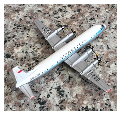 BYAMBD Aerobatic Flugzeug 1:500 IL-18-Modell IL-18 Airlines Mit Fahrwerk, Legiertes Flugzeug-Ausstellungsmodell von BYAMBD