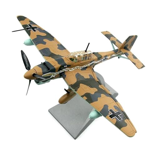BYAMBD Aerobatic Flugzeug 1:72 Maßstab 1:72, Deutsches Junkers Stuka JU-87 JU87 Bomber-Jagdflugzeug, Druckguss-Metallflugzeug-Flugzeugmodell BYAMBD Aerobatic Flugzeug 1:72 Maßstab 1:72, Deutsches Junkers Stuka JU-87 JU87 Bomber-Jagdflugzeug, Druckguss-Metallflugzeug-Flugzeugmodell von BYAMBD