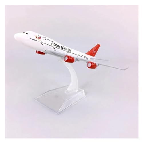 BYAMBD Aerobatic Flugzeug 16CM 1/400 B747-400 Modell Atlantic Airlines Mit Flugzeugmodell Aus Metalllegierung747 BYAMBD Aerobatic Flugzeug 16CM 1/400 B747-400 Modell Atlantic Airlines Mit Flugzeugmodell Aus Metalllegierung747 von BYAMBD