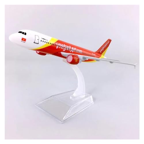 BYAMBD Aerobatic Flugzeug 16CM 1:400 A320-200 A320 Fluggesellschaft Mit Sockel Aus Druckguss-Metalllegierung, Flugzeugmodell, Spielzeug BYAMBD Aerobatic Flugzeug 16CM 1:400 A320-200 A320 Fluggesellschaft Mit Sockel Aus Druckguss-Metalllegierung, Flugzeugmodell, Spielzeug von BYAMBD