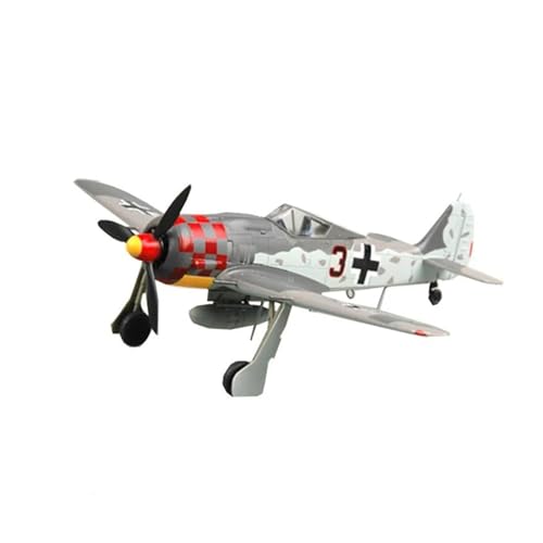 BYAMBD Aerobatic Flugzeug 36403 1/72 WW II Flugzeug-Warbird FW190A-6 1943 Militärstatisches Plastikmodellspielzeug von BYAMBD