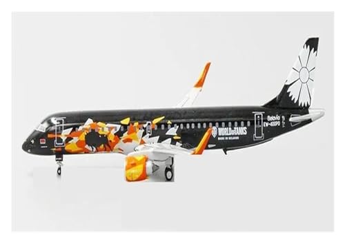 BYAMBD Aerobatic Flugzeug 9CM ERJ190-200LR 1:400 EW-400PO Airline Flugzeug Im Maßstab 1:400, Spielzeugflugzeug Aus Druckgusslegierung von BYAMBD