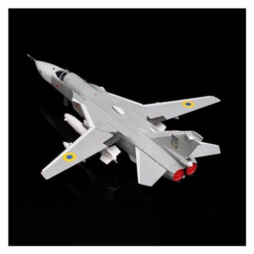 BYAMBD Aerobatic Flugzeug Diecast 1:72 SU-24 SU24 Kämpfer Modell Spielzeug Air Force Statische Flugzeuge Flugzeug Modelle(B) von BYAMBD