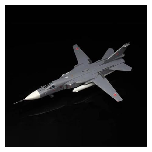 BYAMBD Aerobatic Flugzeug Diecast 1:72 SU-24 SU24 Kämpfer Modell Spielzeug Air Force Statische Flugzeuge Flugzeug Modelle(C) von BYAMBD