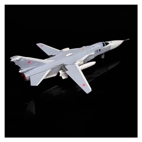 BYAMBD Aerobatic Flugzeug Diecast 1:72 SU-24 SU24 Kämpfer Modell Spielzeug Air Force Statische Flugzeuge Flugzeug Modelle(EIN) von BYAMBD