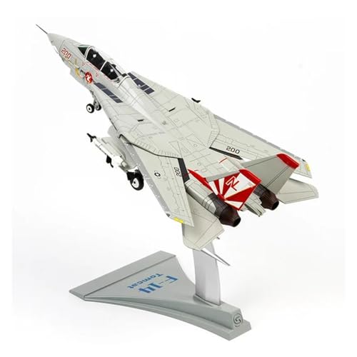 BYAMBD Aerobatic Flugzeug Diecast Metal Alloy 1/72 Scale Navy Army F14 VF-111 Tomcat Fighter Aircraft Flugzeugmodell Spielzeug von BYAMBD