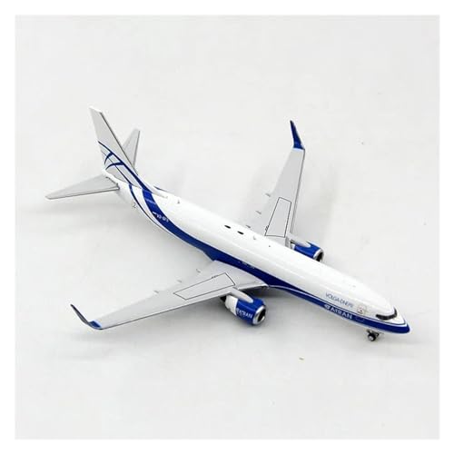 BYAMBD Aerobatic Flugzeug Druckguss-Modell B737-800BCF AirBridge Cargo VQ-BFS Airlines Im Maßstab 1:400, Flugzeug Aus Legierung von BYAMBD