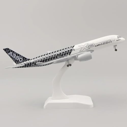 BYAMBD Aerobatic Flugzeug Flugzeugmodell 20 cm 1:400 Cathay A350 Metallnachbildung Aus Legierungsmaterial Mit Fahrwerk Spielzeug Sammlerstücke(E) von BYAMBD
