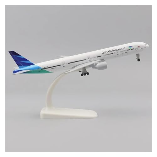 BYAMBD Aerobatic Flugzeug Flugzeugmodell 20 cm 1:400 Neuseeland Boeing777 Metallnachbildung mit Fahrwerk, Luftfahrtgeschenk(Indonesia) von BYAMBD