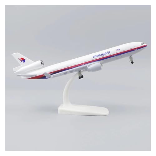 BYAMBD Aerobatic Flugzeug Flugzeugmodell 20 cm1:400 Thailand Mcdonnell Md-11 Metallreproduktionslegierungsmaterial(B) von BYAMBD
