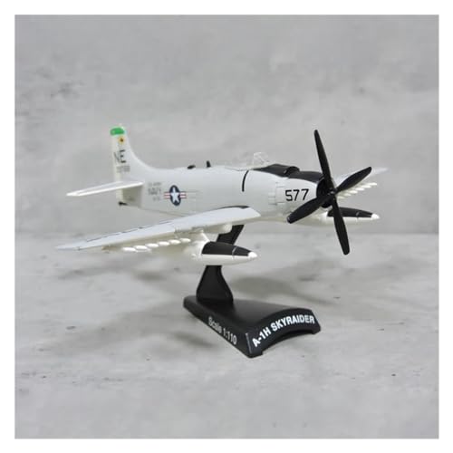 BYAMBD Aerobatic Flugzeug Maßstab 1:110 Für US Navy A-1 A1H-Flugzeuge, Druckguss-Metall-Militärflugzeug, Flugzeugmodell von BYAMBD