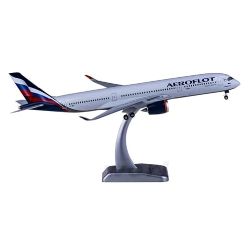 BYAMBD Aerobatic Flugzeug Maßstab 1:200 A350-900 VQ-BFY AFL001 Airlines Flugzeug ABS-Kunststoffmodell Mit Basisfahrwerk von BYAMBD