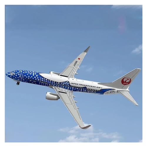 BYAMBD Aerobatic Flugzeug Maßstab 1:400, Japan Airlines 737-800 Verkehrsflugzeug JA05RK, Blauwal, Bemaltes Flugzeugmodell, Simulation, Sammlerstück, Spielzeug, Geschenk BYAMBD Aerobatic Flugzeug Maßstab 1:400, Japan Airlines 737-800 Verkehrsflugzeug JA05RK, Blauwal, Bemaltes Flugzeugmodell, Simulation, Sammlerstück, Spielzeug, Geschenk von BYAMBD
