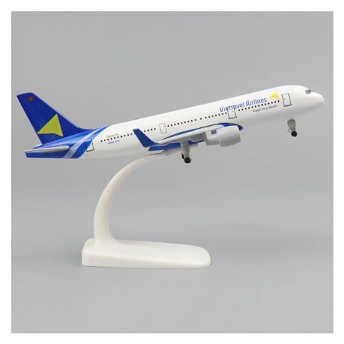 BYAMBD Aerobatic Flugzeug Metallflugzeugmodell 20 cm 1:400 A321 Metallnachbildung Legierungsmaterial Mit Fahrwerk Spielzeug Geschenk von BYAMBD