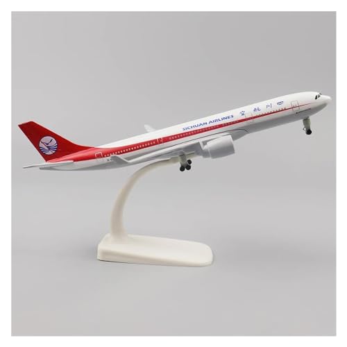 BYAMBD Aerobatic Flugzeug Metallflugzeugmodell 20 cm 1:400 Russland A330 Metallnachbildung Legierungsmaterial Mit Fahrwerk Jungengeschenke(E) von BYAMBD