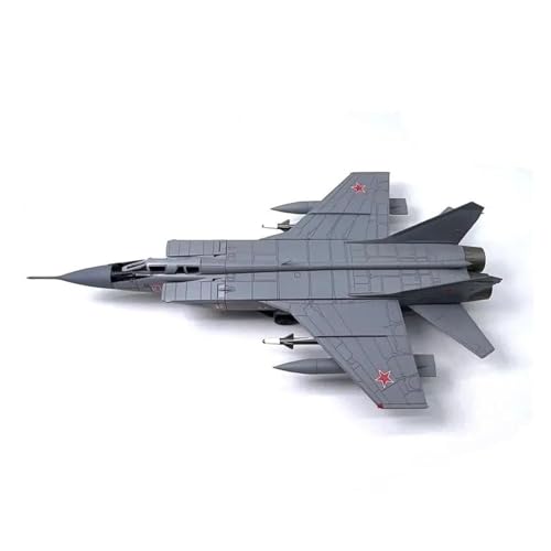 BYAMBD Aerobatic Flugzeug Militärisches Modellspielzeug Mig-31-Kampfflugzeug Im Maßstab 1:72. Mig31-Kampfflugzeug Der Army Air Force Aus Metalldruckguss BYAMBD Aerobatic Flugzeug Militärisches Modellspielzeug Mig-31-Kampfflugzeug Im Maßstab 1:72. Mig31-Kampfflugzeug Der Army Air Force Aus Metalldruckguss von BYAMBD