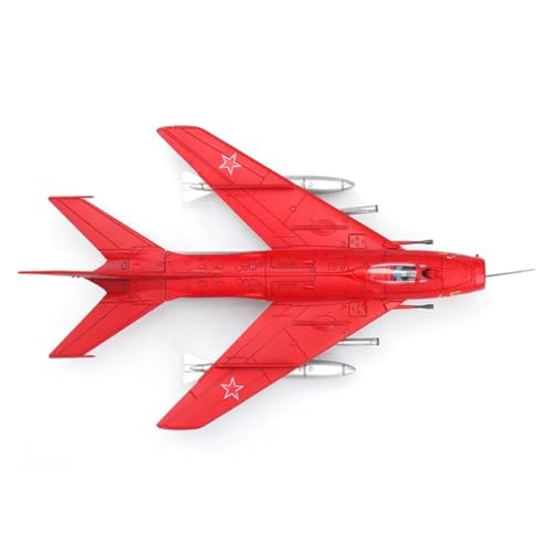 BYAMBD Aerobatic Flugzeug Modell des Sowjetischen Luft-19-Jägers FarmerC 45 1960 Aus Druckgusslegierung Im Maßstab 1:72, Dekoration von BYAMBD