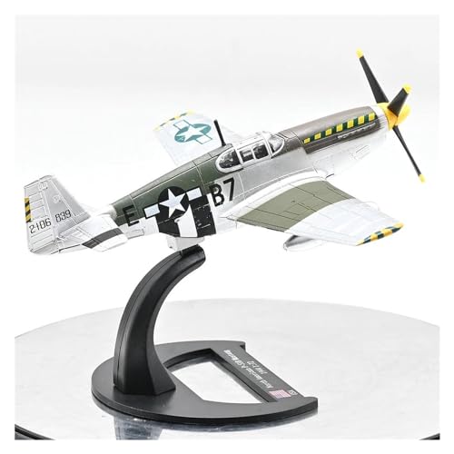 BYAMBD Aerobatic Flugzeug US Army P-51B Fighter 1944 14606 Fertiges Kampfflugzeugmodell Mit Aluminiumrumpf Und Sammlerstück Im Maßstab 1:72 BYAMBD Aerobatic Flugzeug US Army P-51B Fighter 1944 14606 Fertiges Kampfflugzeugmodell Mit Aluminiumrumpf Und Sammlerstück Im Maßstab 1:72 von BYAMBD