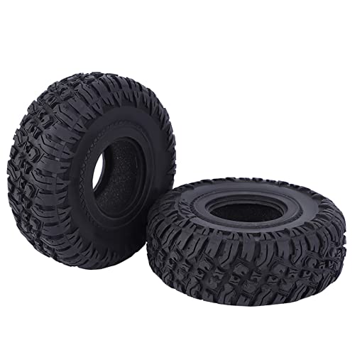 4 Stück Good Grip Schwarz Langlebig Auto Modell Zubehör für Crawler 1/10 von BYERZ