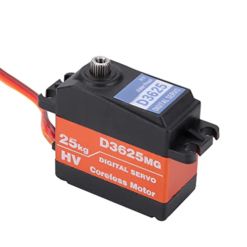 BYERZ RC Auto Servo Digital Servo Servo mit Metallgetriebe Doppel Lager Servo Auto Wasserdicht 180 Grad für RC Auto von BYERZ