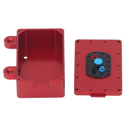 BYERZ RC Empfängerbox 1/10, RC Car Receiver Box Leichte Aluminiumlegierung Versiegelt mit Schrauben für Upgrade (#1) von BYERZ