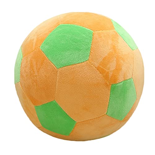 30cm Fußball Plüschkissen, Stoffball Flauschige Fußballkissen Sportball Spielzeug Kinder Geschenk Fußball Plüschtier Baumwolle Spielbälle Waschbare Dekokissen für Mädchen Jungen, 22cm/30cm/45cm von BYNYXI