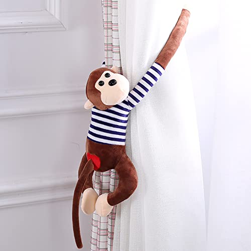 BYNYXI 100cm Plüsch Gibbon Affen Puppe, Hanging Monkey Gibbon Stofftier Kuscheltier Weiche Gefüllte Baumwolle Langer Arm AFFE Armen und Beinen Tierpuppe Gibbon Plüsch Spielzeug für Kinder Geschenke von BYNYXI