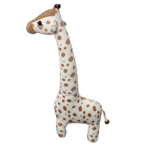 BYNYXI 40cm Giraffe Kuscheltier, Süße Giraffe Stofftier Plüschtier Giraffe Stehend Groß Kuscheltiere Plüsch Puppe Braun Weiche Giraffe Spielzeug Geburtstagsgeschenk für Kinder Baby Jungen Mädchen von BYNYXI