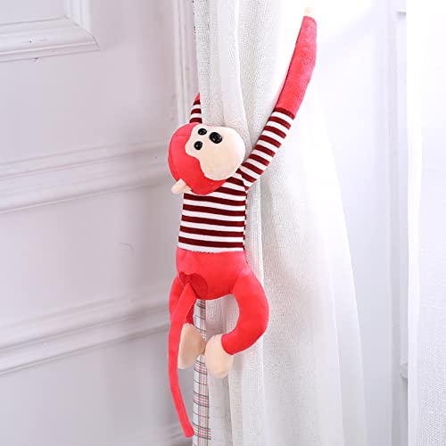 BYNYXI 45cm Plüsch Gibbon Affen Puppe, Hanging Monkey Gibbon Stofftier Kuscheltier Weiche Gefüllte Baumwolle Langer Arm AFFE Armen und Beinen Tierpuppe Gibbon Plüsch Spielzeug für Kinder Geschenke von BYNYXI