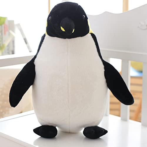 BYNYXI 60cm Stofftier Pinguin Plüschtier, Süß Pinguin Plüschkissen groß Cartoon Kissen Pinguin Kuscheltier Weiche Flauschiges Stofftier zum Kuscheln Tier Pinguin Geschenk für Kinder Mädchen Jungen von BYNYXI