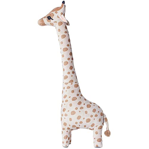BYNYXI 85cm Giraffe Kuscheltier, Süße Giraffe Stofftier Plüschtier Giraffe Stehend Groß Kuscheltiere Plüsch Puppe Braun Weiche Giraffe Spielzeug Geburtstagsgeschenk für Kinder Baby Jungen Mädchen BYNYXI 85cm Giraffe Kuscheltier, Süße Giraffe Stofftier Plüschtier Giraffe Stehend Groß Kuscheltiere Plüsch Puppe Braun Weiche Giraffe Spielzeug Geburtstagsgeschenk für Kinder Baby Jungen Mädchen von BYNYXI